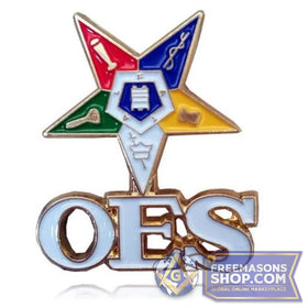OES Eastern Star Pin