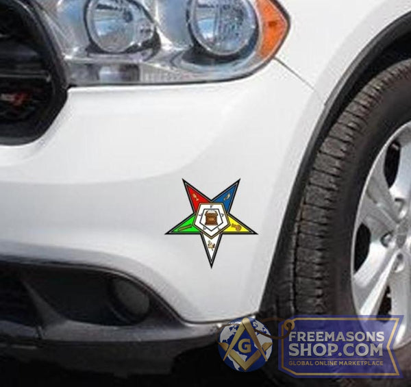 Eastern Star Car Sticker | FreemasonsShop.com | Car Decal