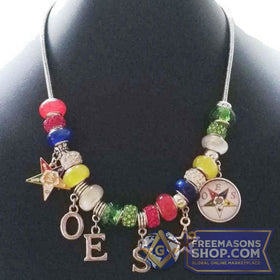 Eastern Star OES Charm Necklace