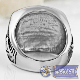 Past Master Stainless Steel Ring