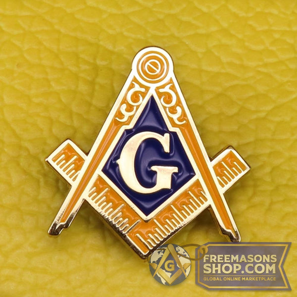Gold Masonic Pin | FreemasonsShop.com | Pins