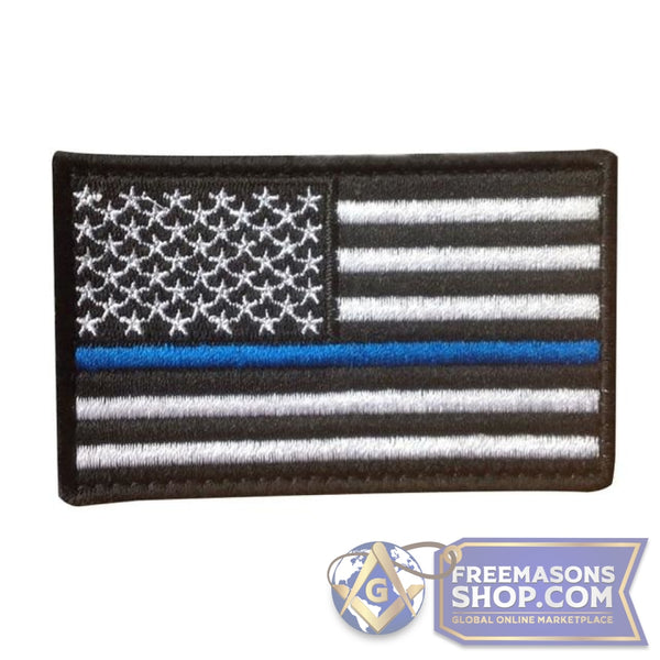 Embroidered USA Flag Velcro Patch | FreemasonsShop.com | Patch