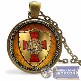 Knights Templar Vintage Necklace